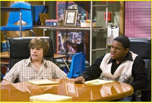 Zack ve Cody Güvertede Fotoğrafı