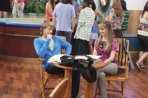 Zack ve Cody Güvertede Fotoğrafı